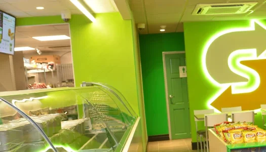 Subway St Oswalds Gloucester Banner