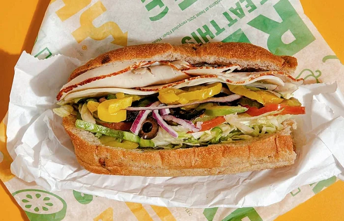 Subway turkey sub