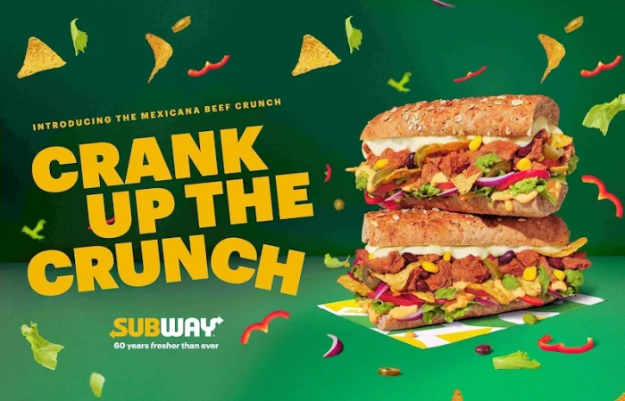 Subway Crank Up The Crunch